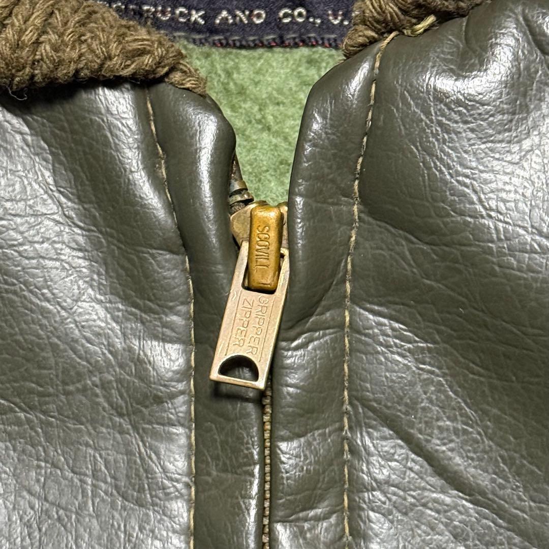 60's〜70's Sears Oakbrook レザー スポーツジャケット