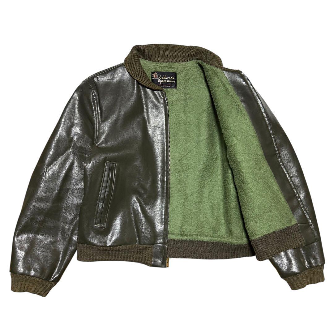 60's〜70's Sears Oakbrook レザー スポーツジャケット