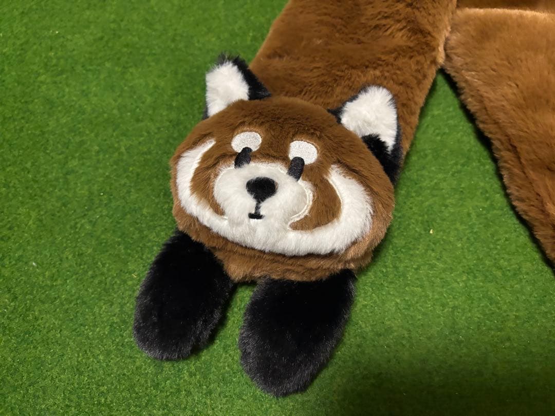 イカク ぬいぐるみマフラー グラニフ レッサーパンダ　新品　未使用品