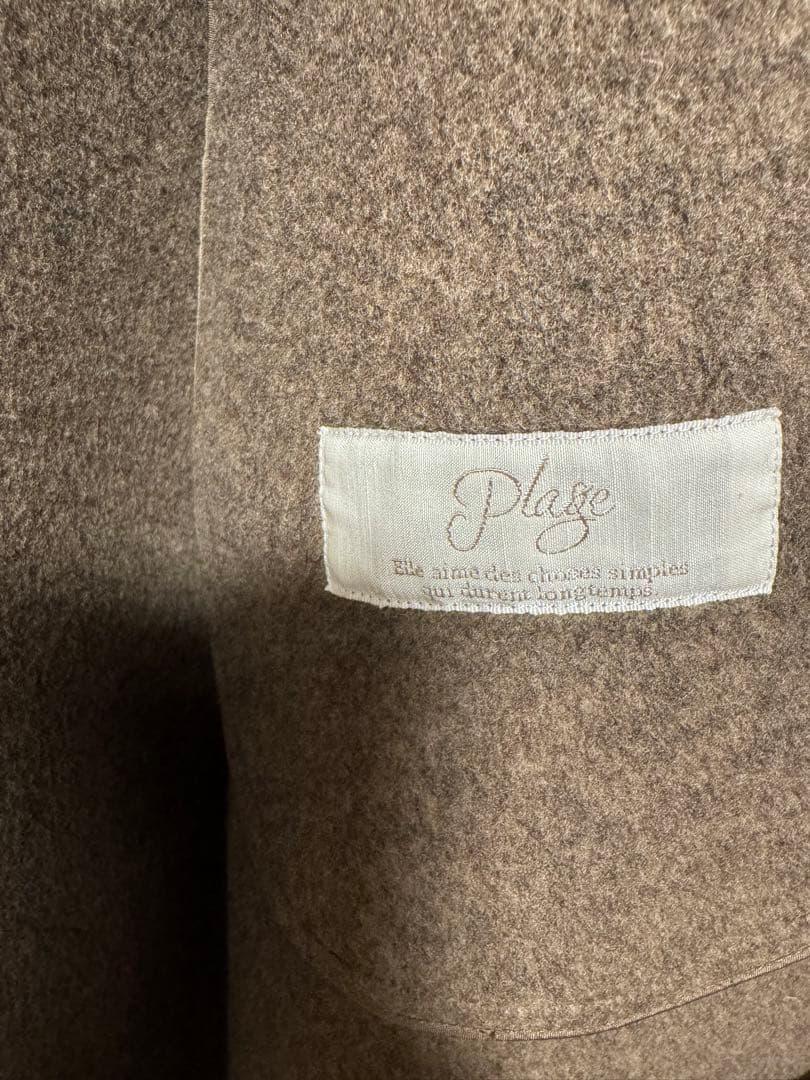 Plage ハミルトンテーラードコート