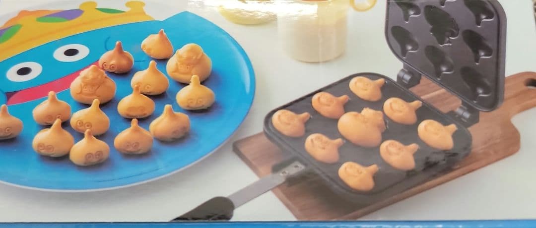 スライムのベビーカステラメーカーとガーランド