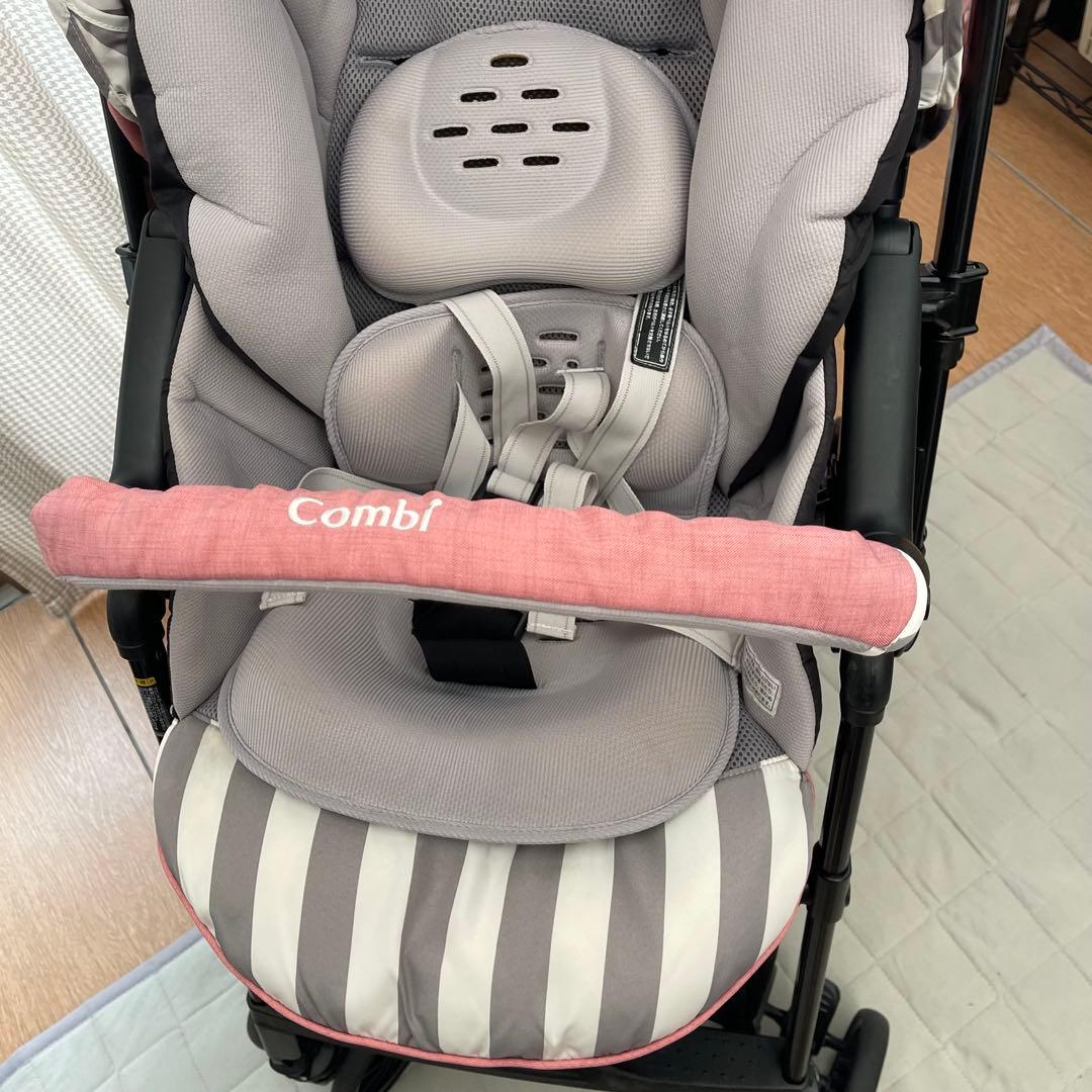 コンビ　ハイシート　両対面　ベビーカー スゴカルα 4キャス　コンパクト