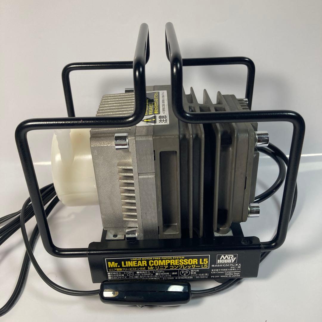 クレオスMrリニアコンプレッサーL5　エアーブラシPS-274セット
