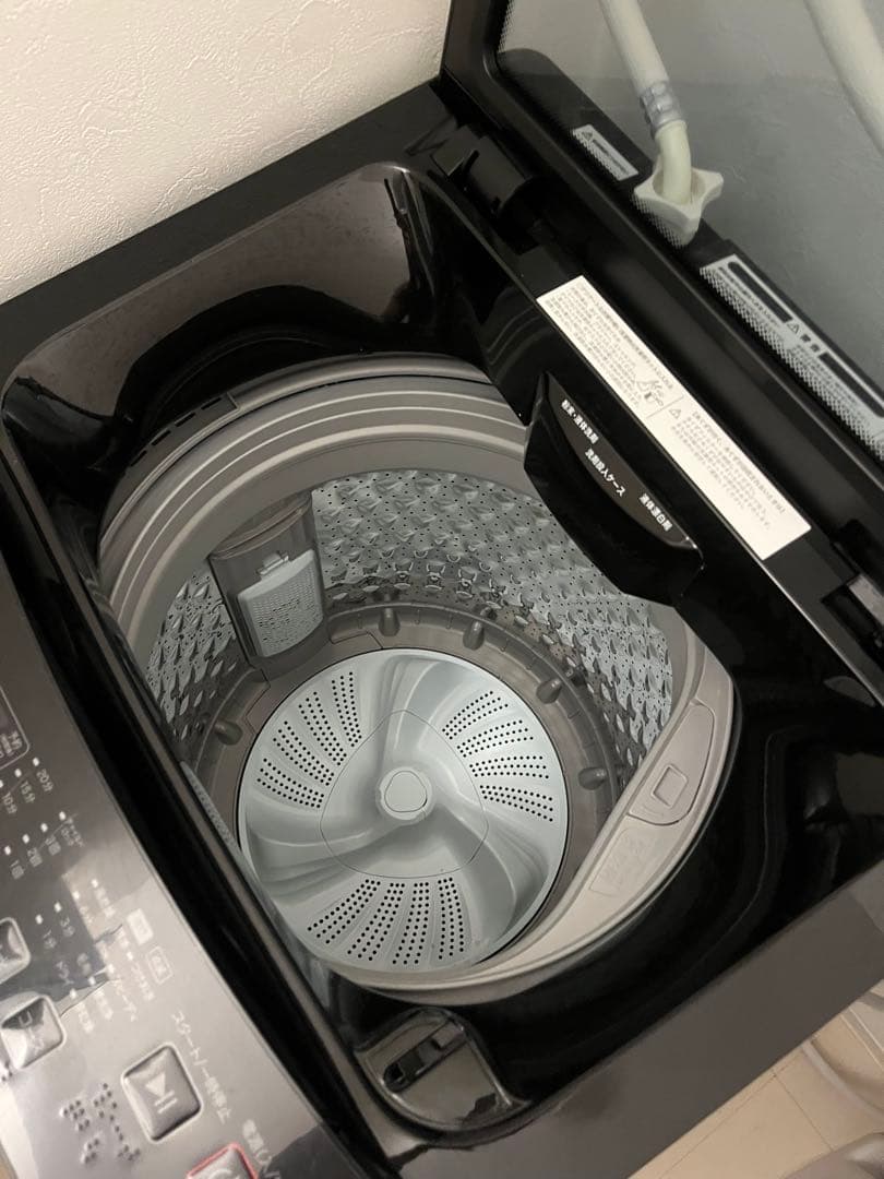 【美品】ニトリ 全自動洗濯機 6kg 2024年製 1人暮らしにおすすめ