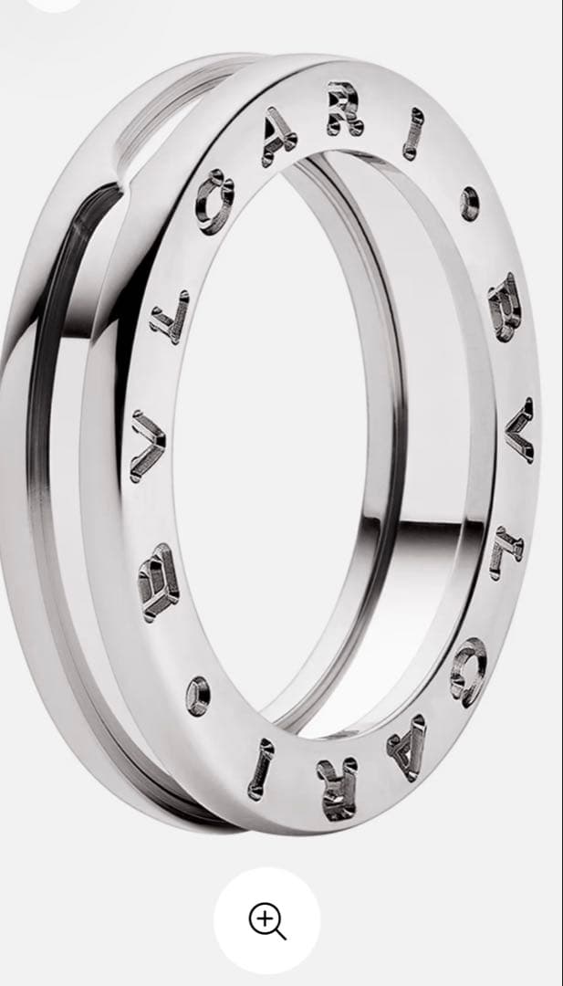 P*X様 Bulgari リングビー・ゼロワン 18Kホワイトゴールド