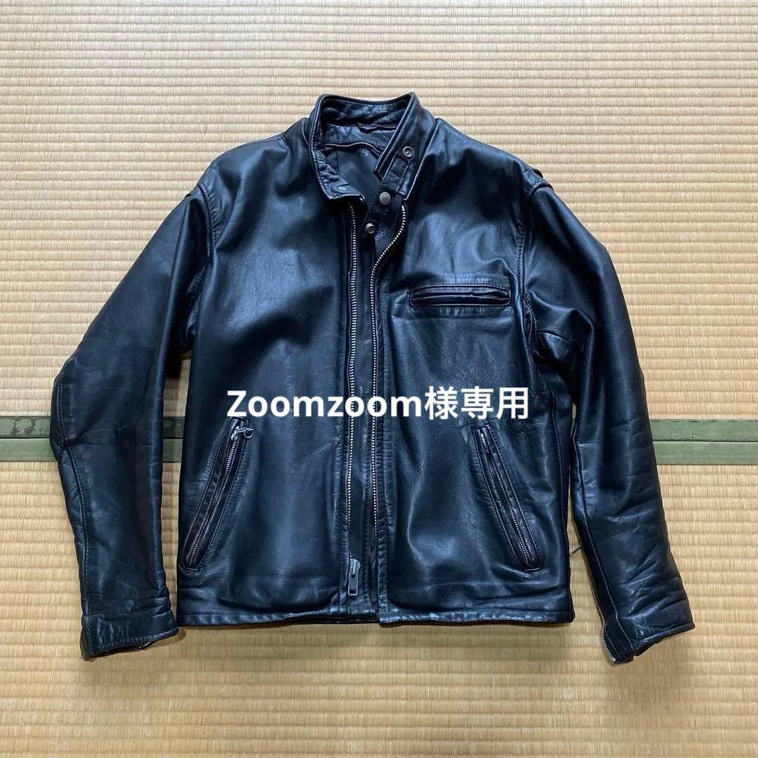 Schott 641シングルライダースジャケット サイズ34