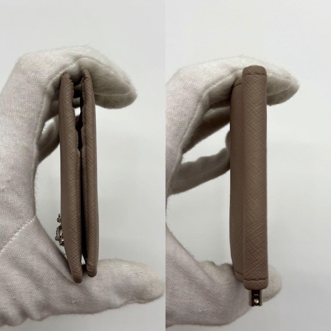 【近年モデル】ヴィヴィアンウエストウッド マネークリップ オーブ金具 グレージュ