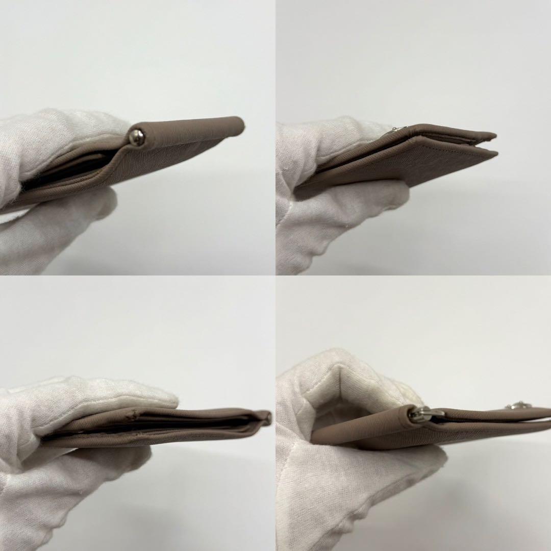 【近年モデル】ヴィヴィアンウエストウッド マネークリップ オーブ金具 グレージュ