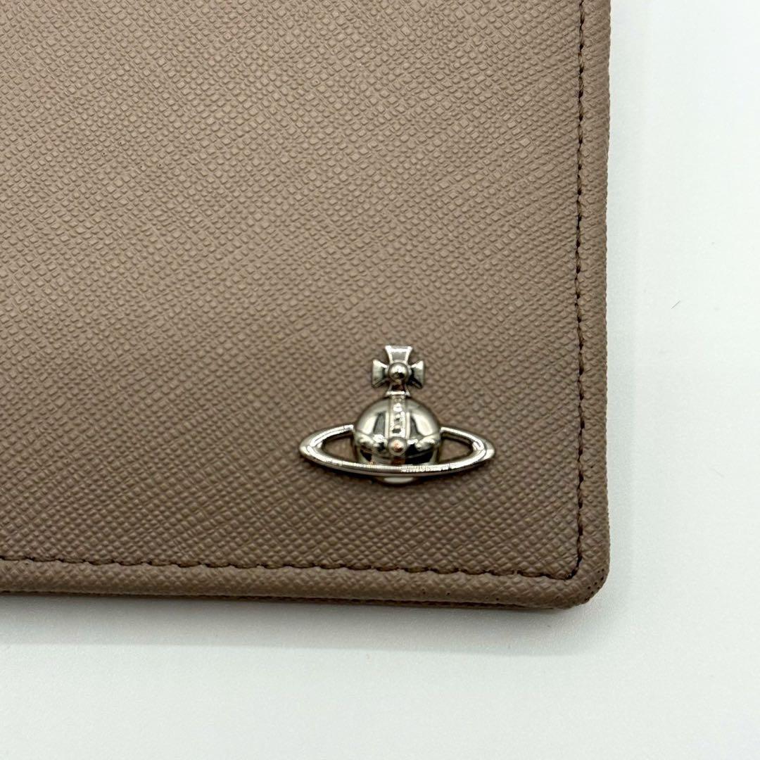【近年モデル】ヴィヴィアンウエストウッド マネークリップ オーブ金具 グレージュ