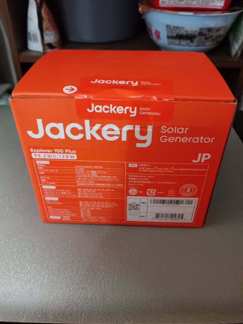 【新品】Jackery Explorer 100 Plus