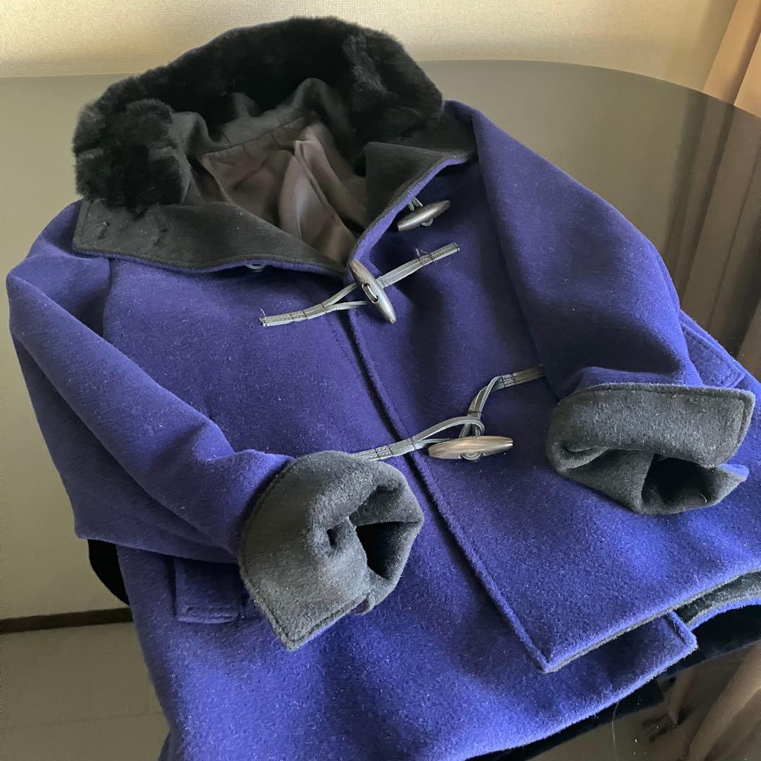 ダッフルコート　ファー付　ファイブフォックス　コムサデモード　キヨコタカセ