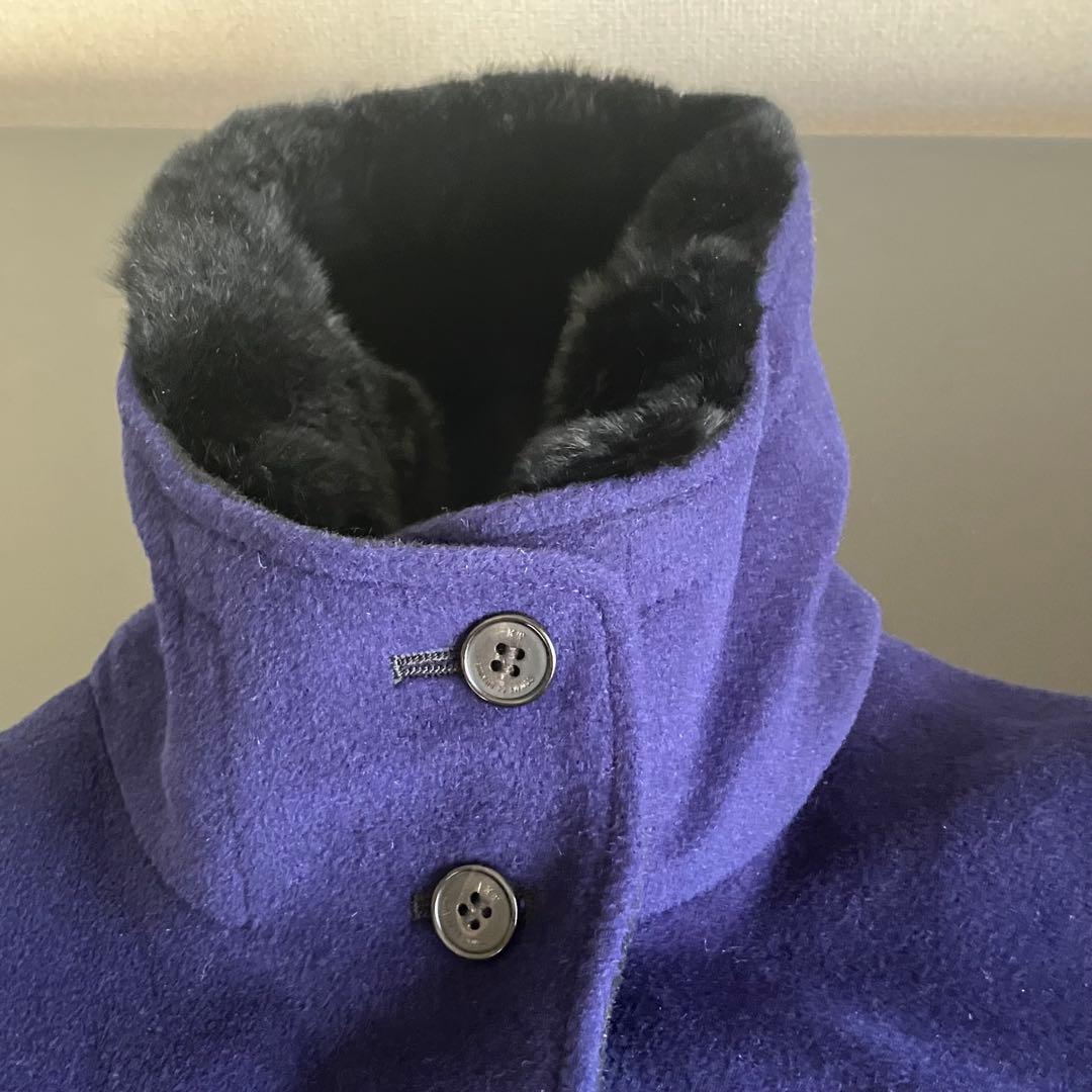 ダッフルコート　ファー付　ファイブフォックス　コムサデモード　キヨコタカセ