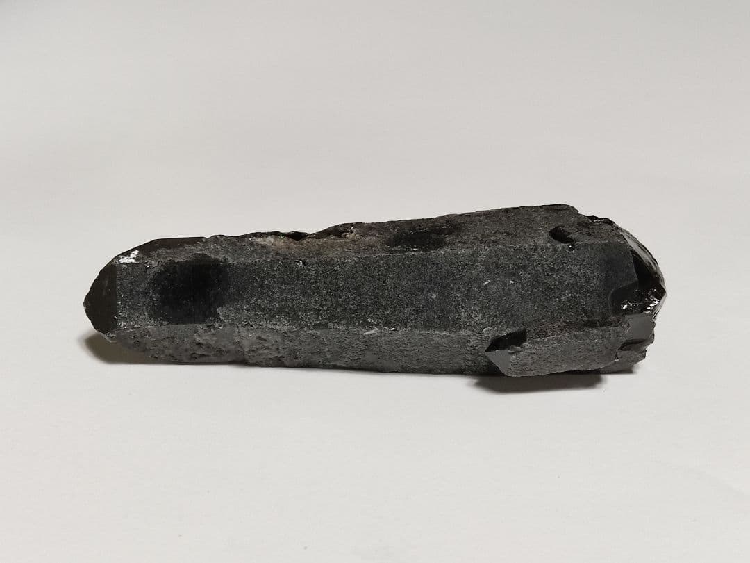 パワーストーン　モリオン　黒水晶　レコードキーパー入り　63g　No.395