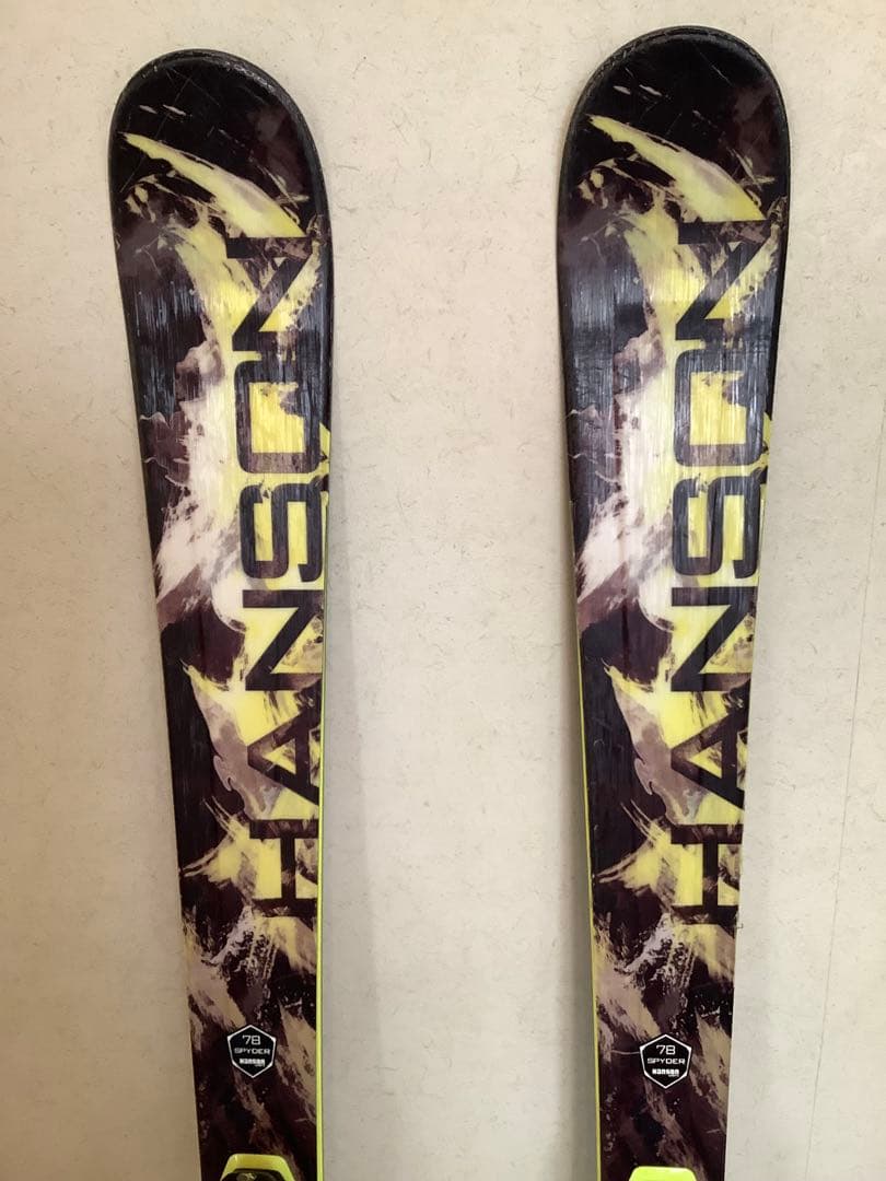 SPYDER78 163cm スキーTYROLIAビンディングHANSON 良品