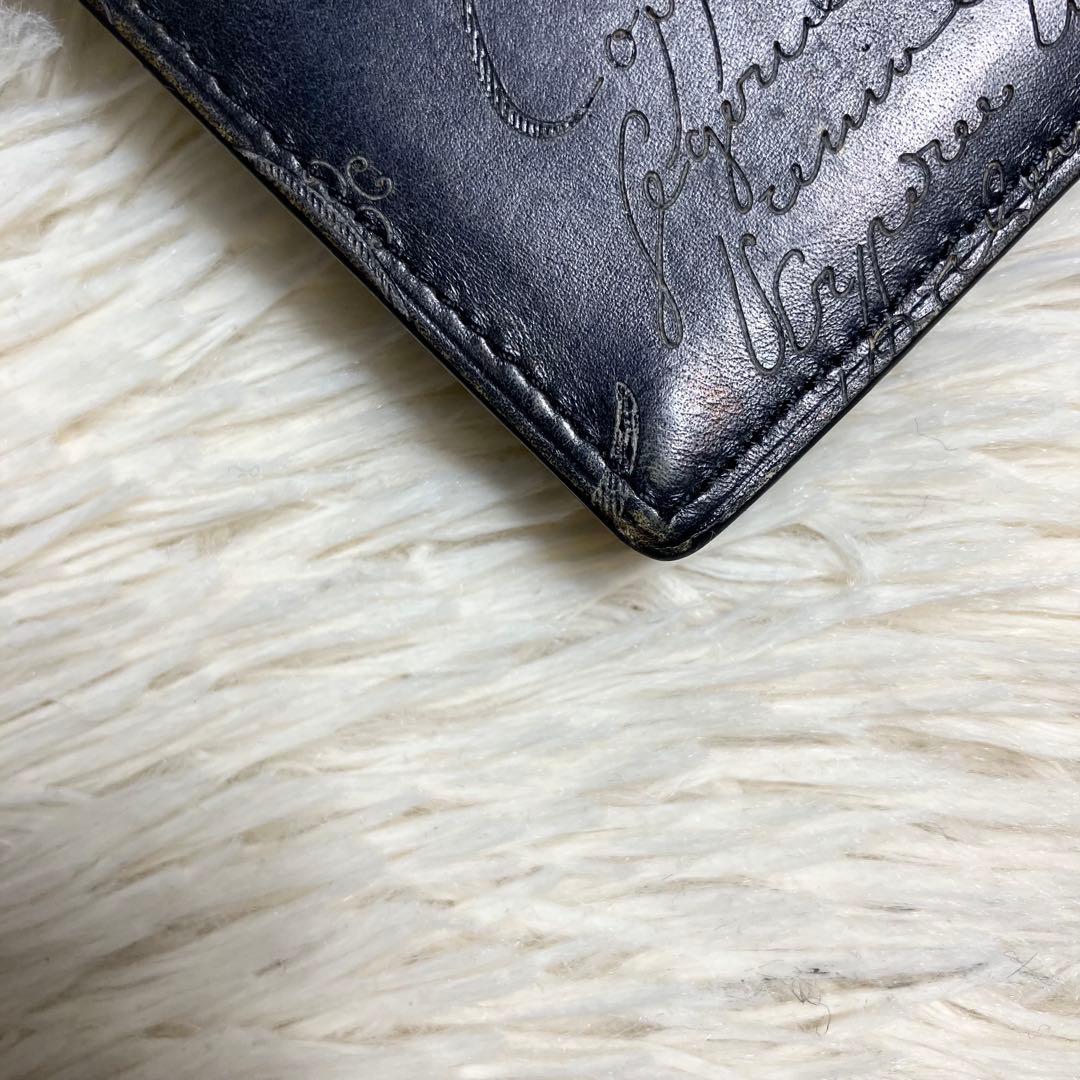 Berluti ベルルッティ サンタル カリグラフィ 折り財布