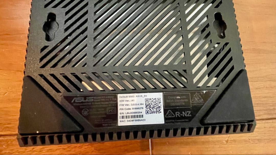 ASUSトライバンド Wi-Fi無線ルーター RT-AX92U