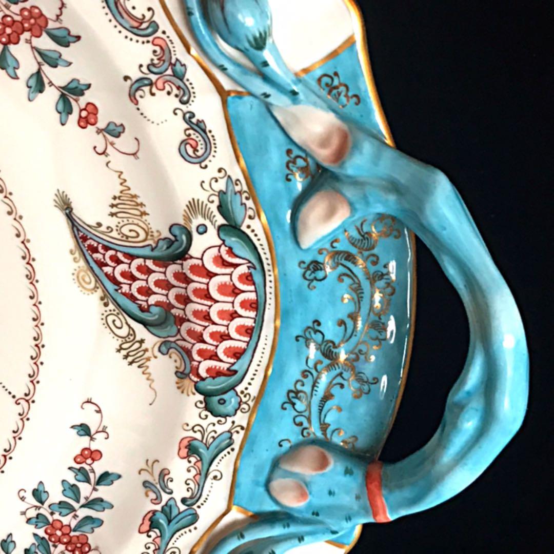 ヘレンド トゥッピーニの角笛 サービングプレート