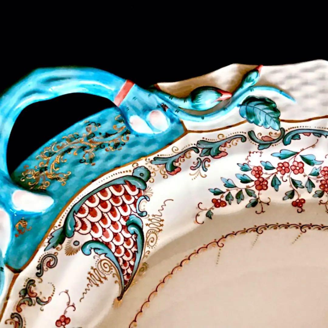 ヘレンド トゥッピーニの角笛 サービングプレート