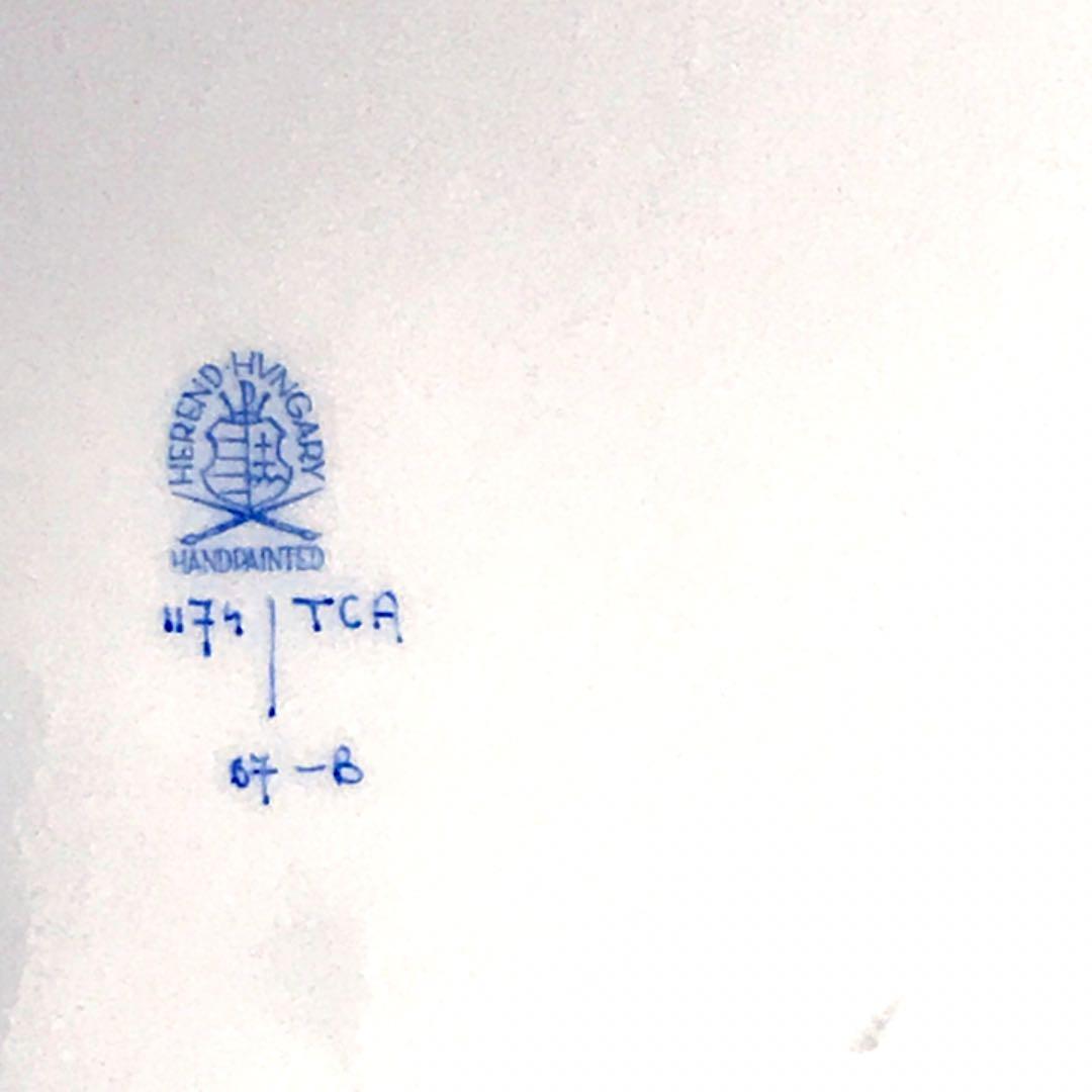 ヘレンド トゥッピーニの角笛 サービングプレート