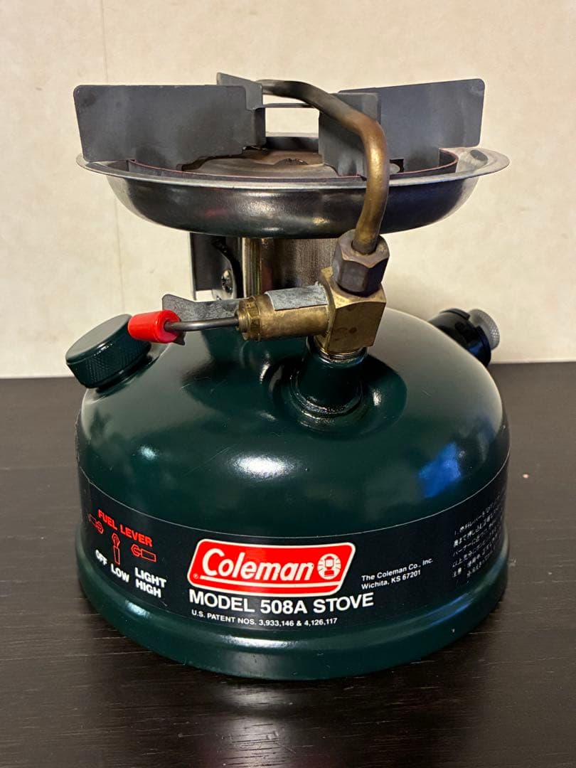 Coleman 508A ストーブ　コールマン　シングルバーナー　ケース付き