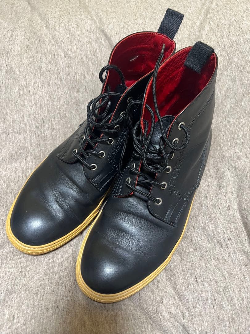 ジュンヤ マン トリッカーズ　レザーハイカットスニーカー シューズ XS