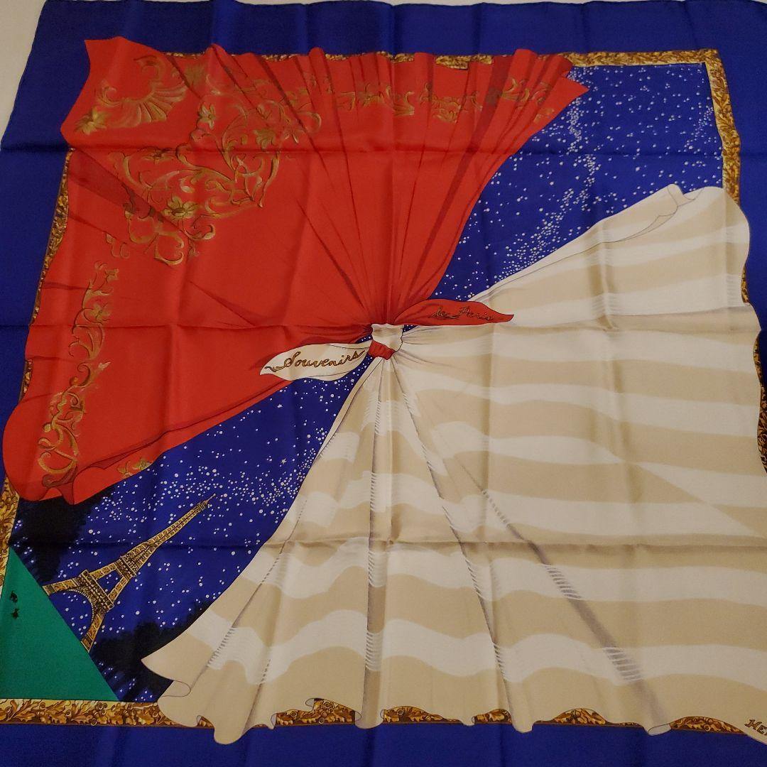 HERMES　エルメス　カレ90《SOUVENIRS DE PARIS》