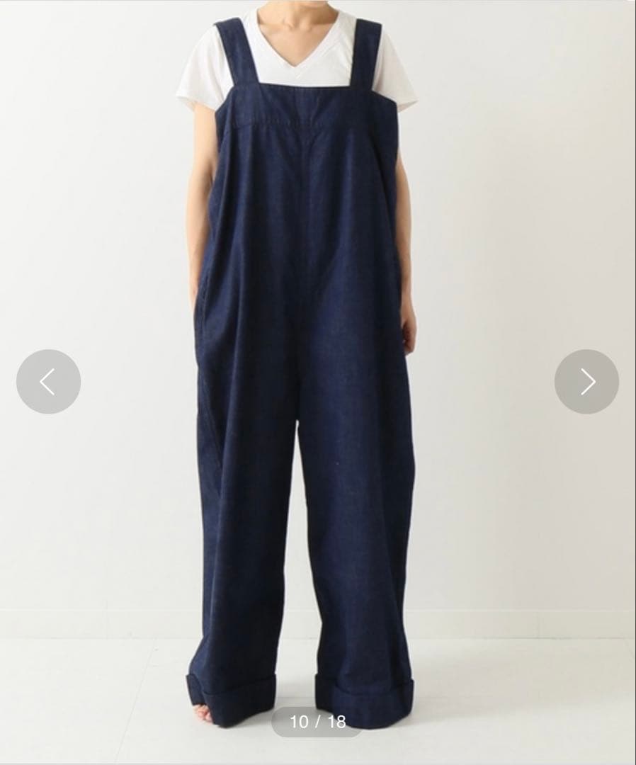 ジャーナルスタンダードラックス デニム サロペット