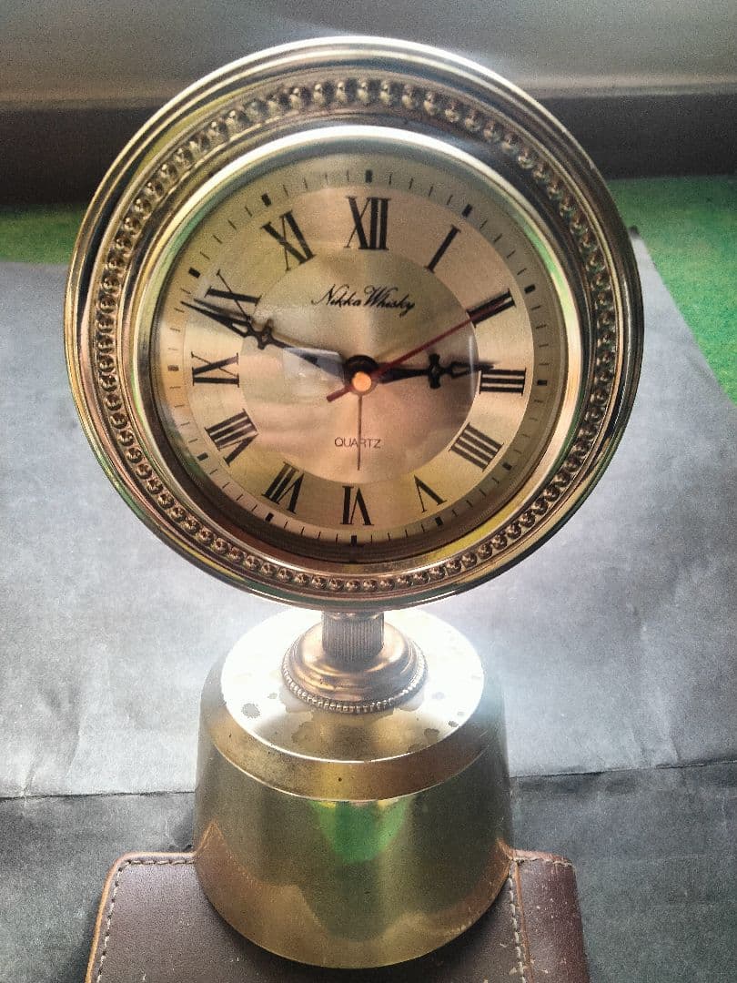 昭和レトロニッカウィスキー置き時計