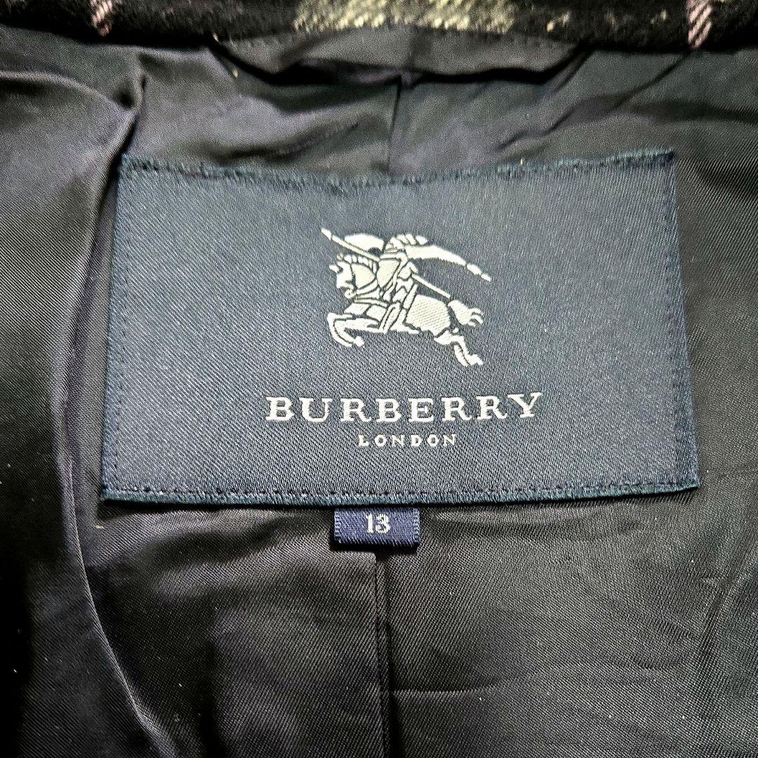 BURBERRY LONDON ダッフルコート 13 ウール100% ネイビー