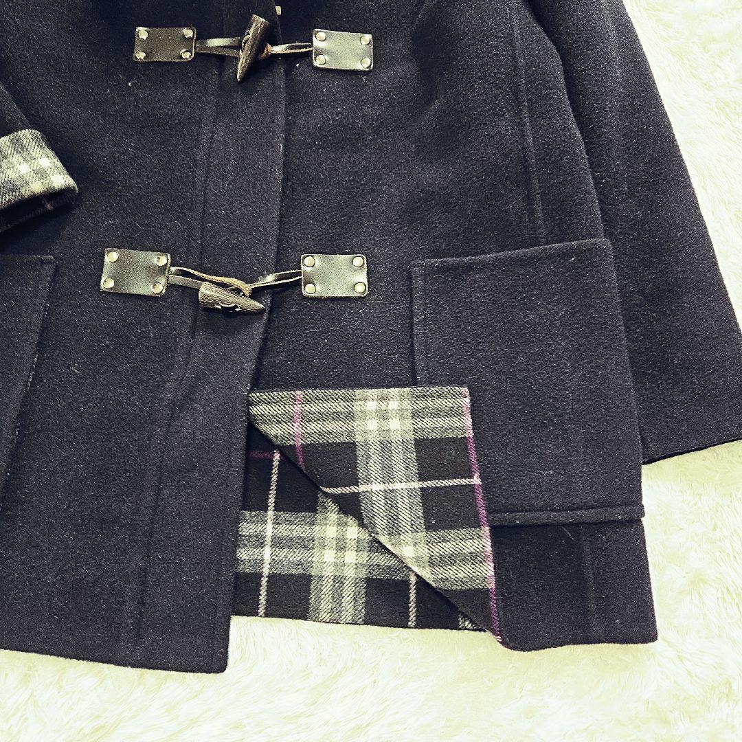 BURBERRY LONDON ダッフルコート 13 ウール100% ネイビー