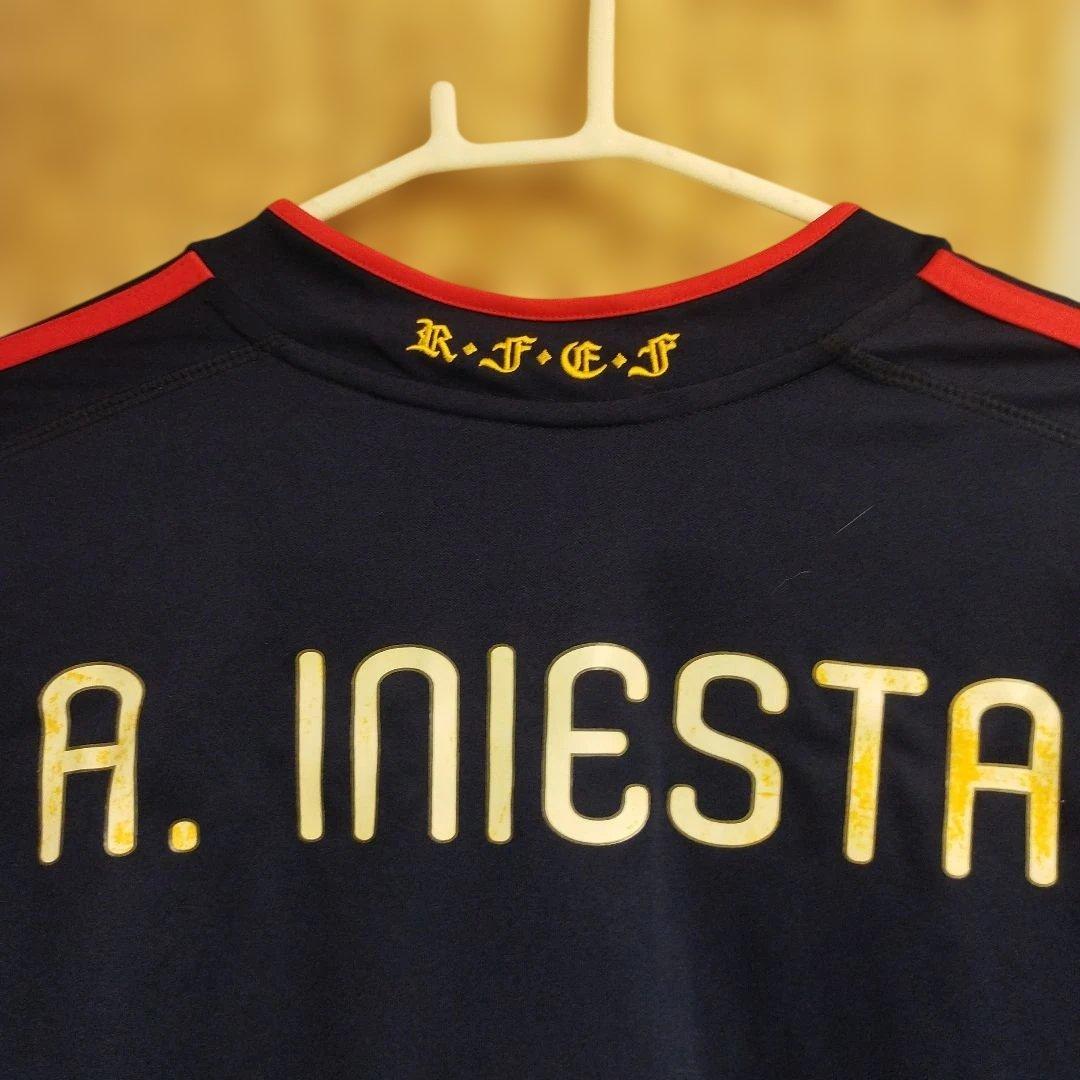 イニエスタ ユニフォームスペイン代表時