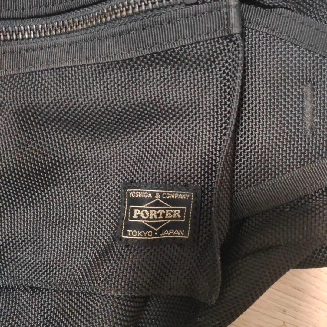 【美品】PORTER黒 HEAT ウエストバッグ