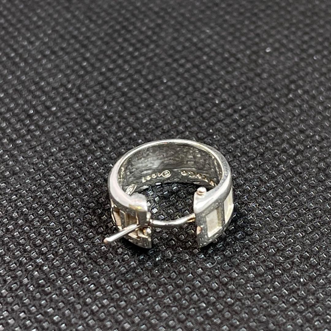 ティファニー　ピアス　アトラス　シルバー　フープ　オールド　片方　#A-115