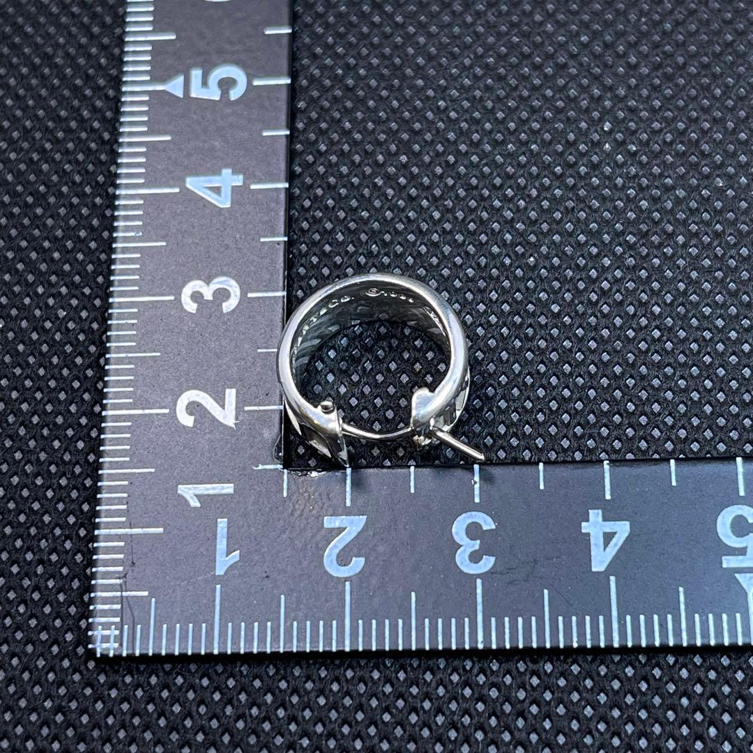 ティファニー　ピアス　アトラス　シルバー　フープ　オールド　片方　#A-115