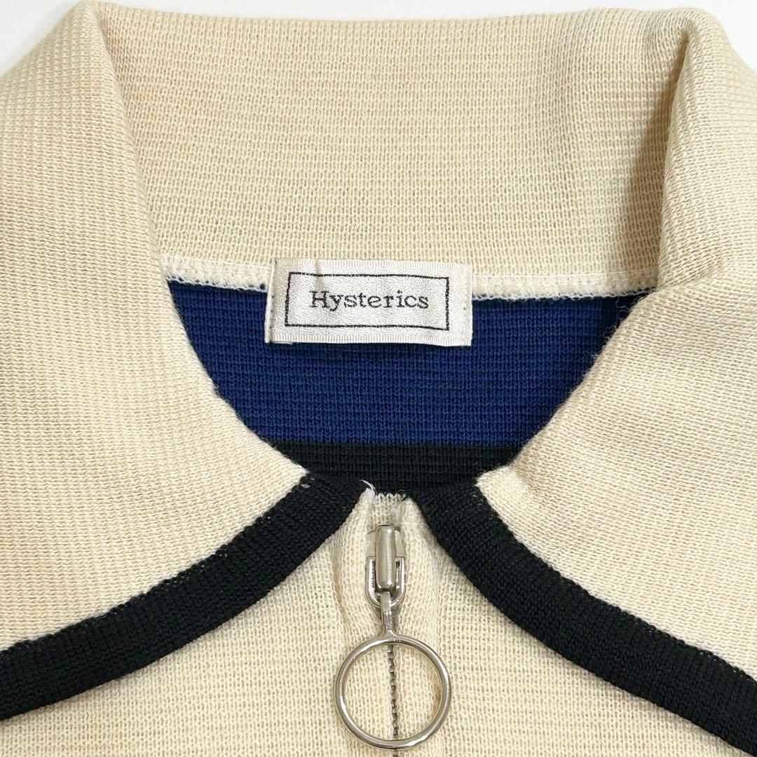 Hysterics ヒステリックグラマー 90s ジップアップニットトップス
