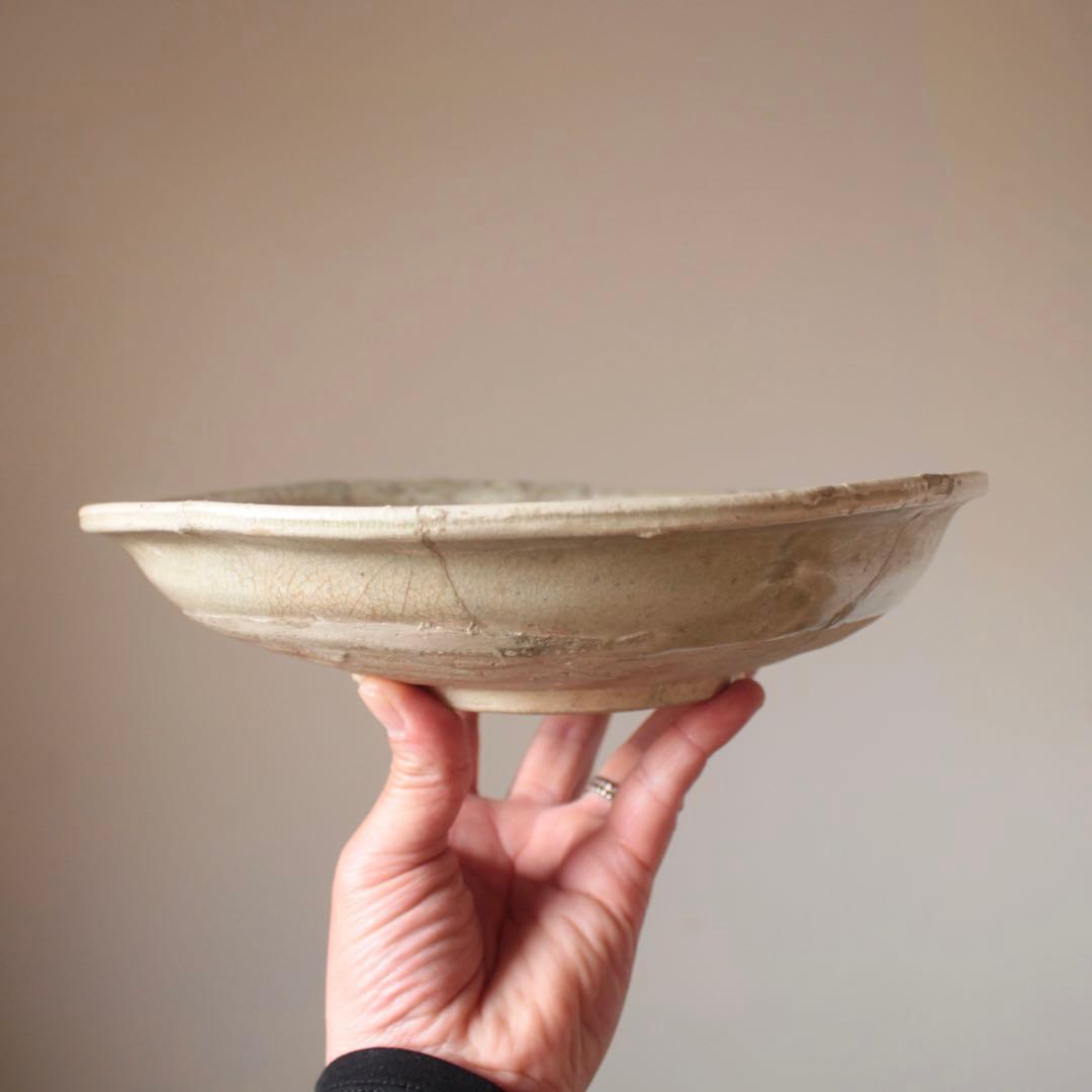 呉須鉄絵 石皿 瀬戸 古美術 古道具 アンティーク