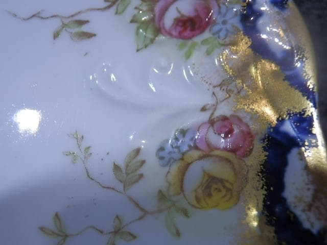 エインズレイ　プレート　23cm　100年ぐらい前　831