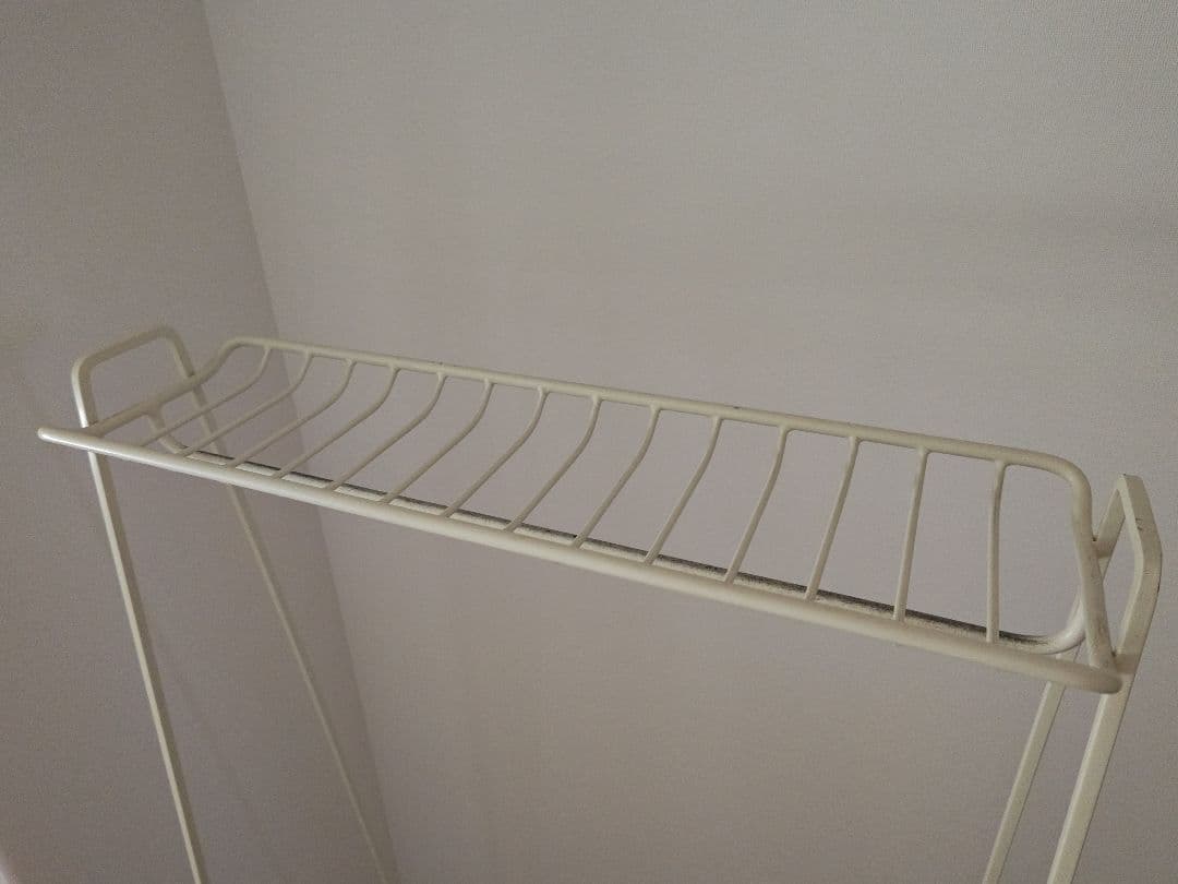 廃盤色　unico stella アイアンラック　ホワイト系