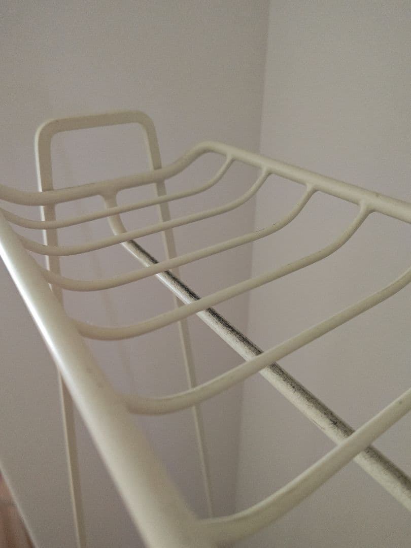 廃盤色　unico stella アイアンラック　ホワイト系