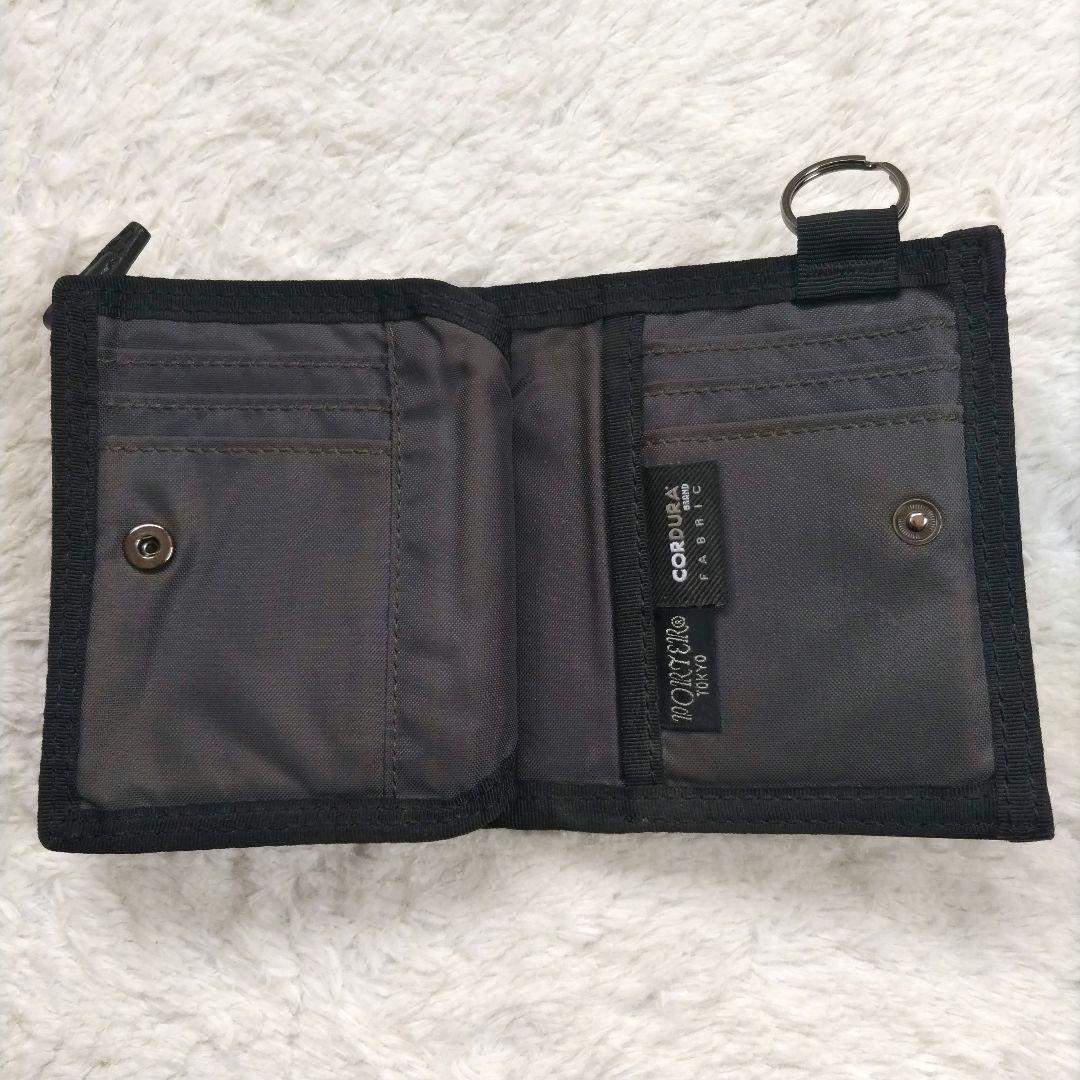 PORTER CORDURA ブラック 二つ折り財布