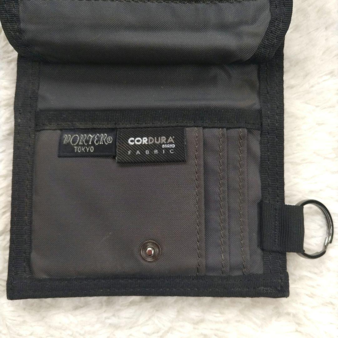 PORTER CORDURA ブラック 二つ折り財布