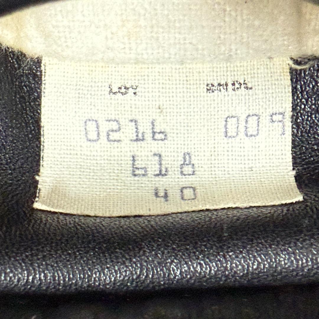 名作✨米国製40✨Schott ダブル ライダースジャケット 618 黒 XL