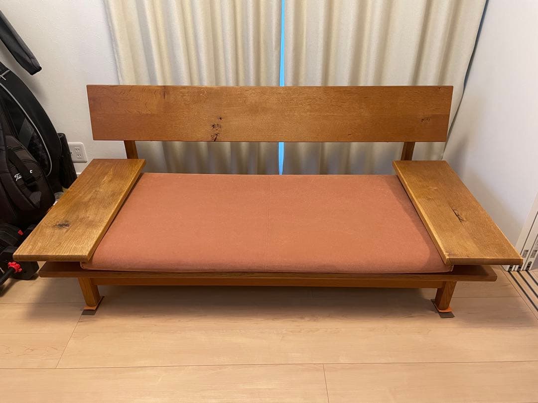 飛騨産業 森のことば オーク無垢材 2Pソファ