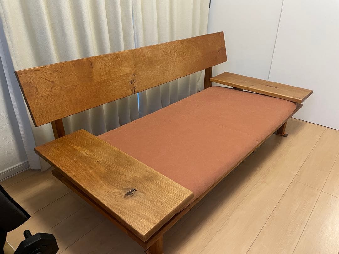 飛騨産業 森のことば オーク無垢材 2Pソファ