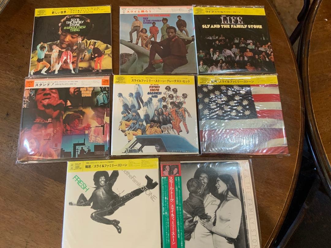 スライ＆ファミリー・ストーン　紙ジャケット　8枚セット