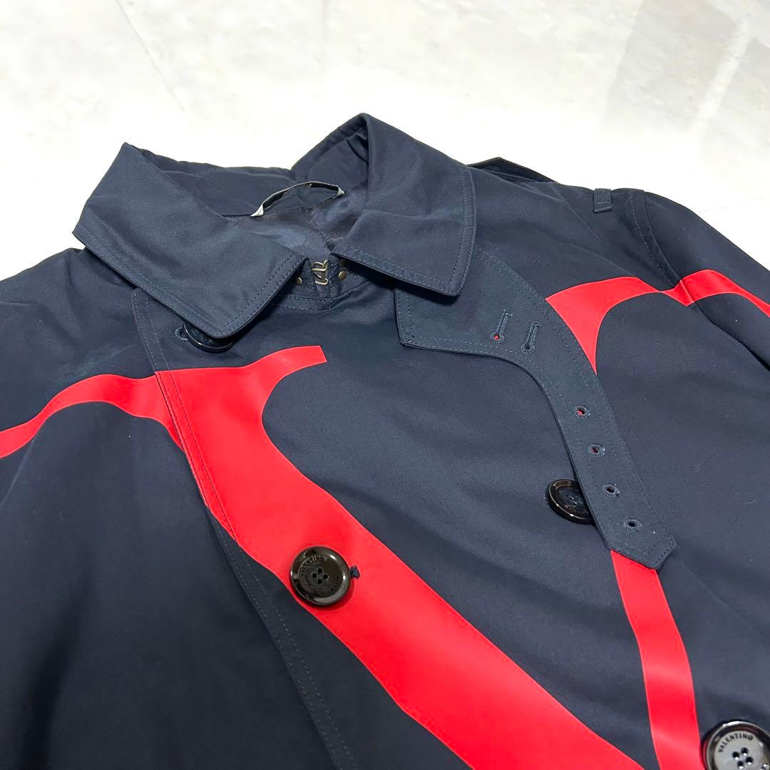 新品 ヴァレンティノ Vロゴプリント トレンチコート 19AW 永瀬廉 着用