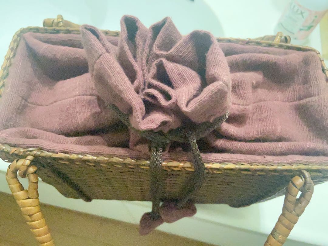 竹製　カゴバッグ