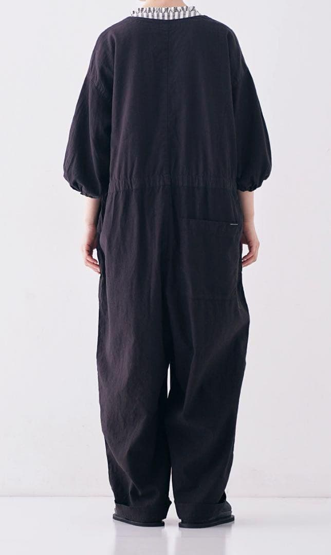 nest Robeネストローブ upcycleLinoバルーンスリーブサロペット