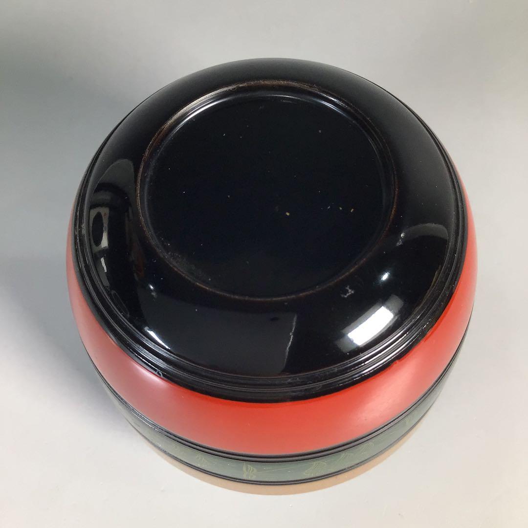 Ｎ２７８　棗　『道場宗廣作』『唐物写』『独楽棗』　共箱　茶道具