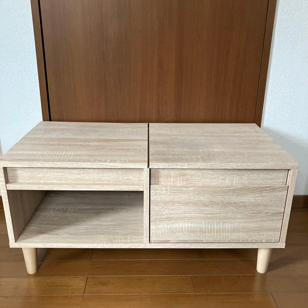 ドレッサーデスク（鏡収納あり）